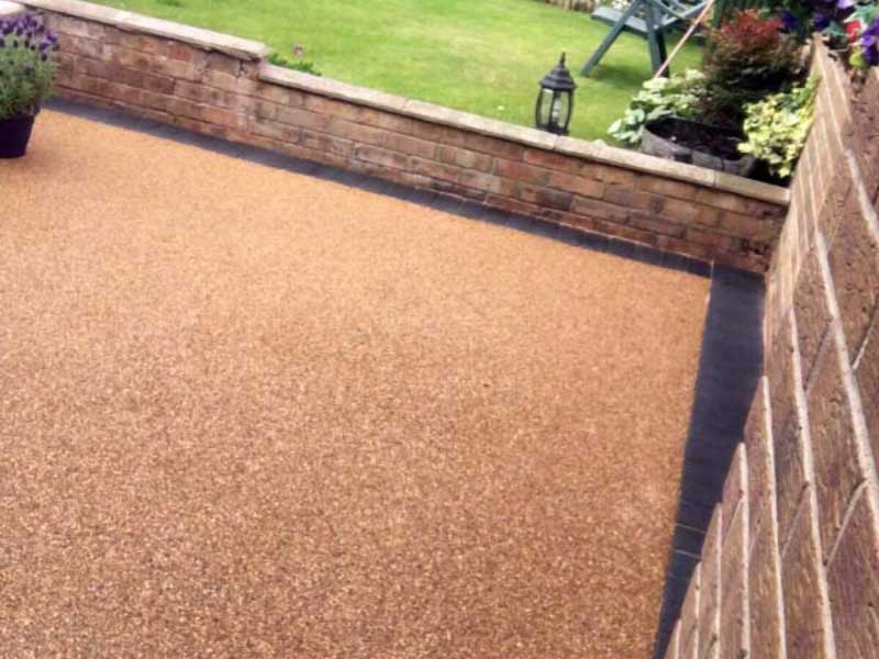 resin bound driveways service