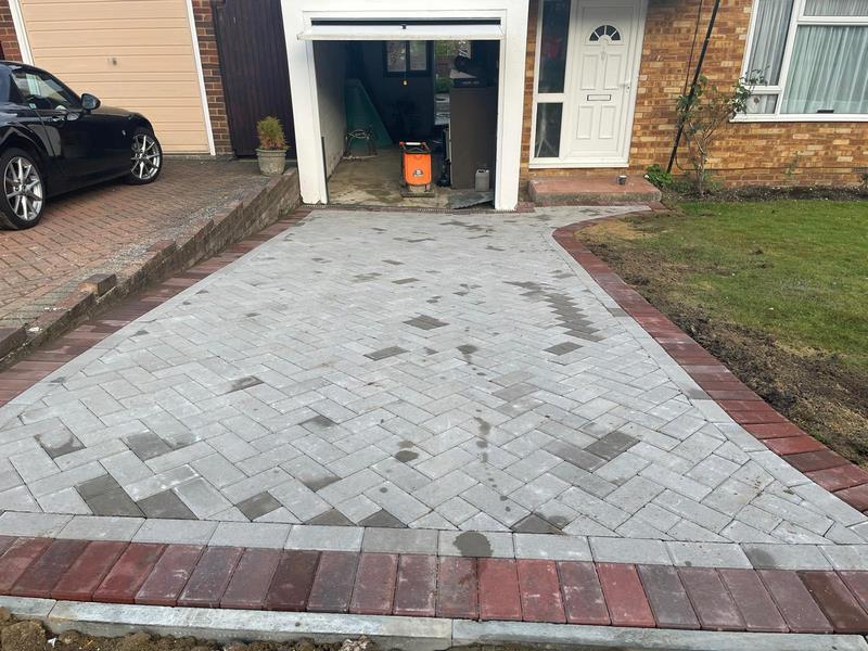 block paving aylesbury after 2