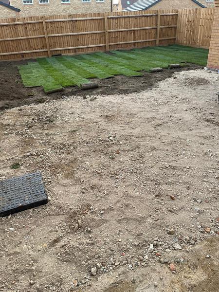 landscaping gardens aylesbury before